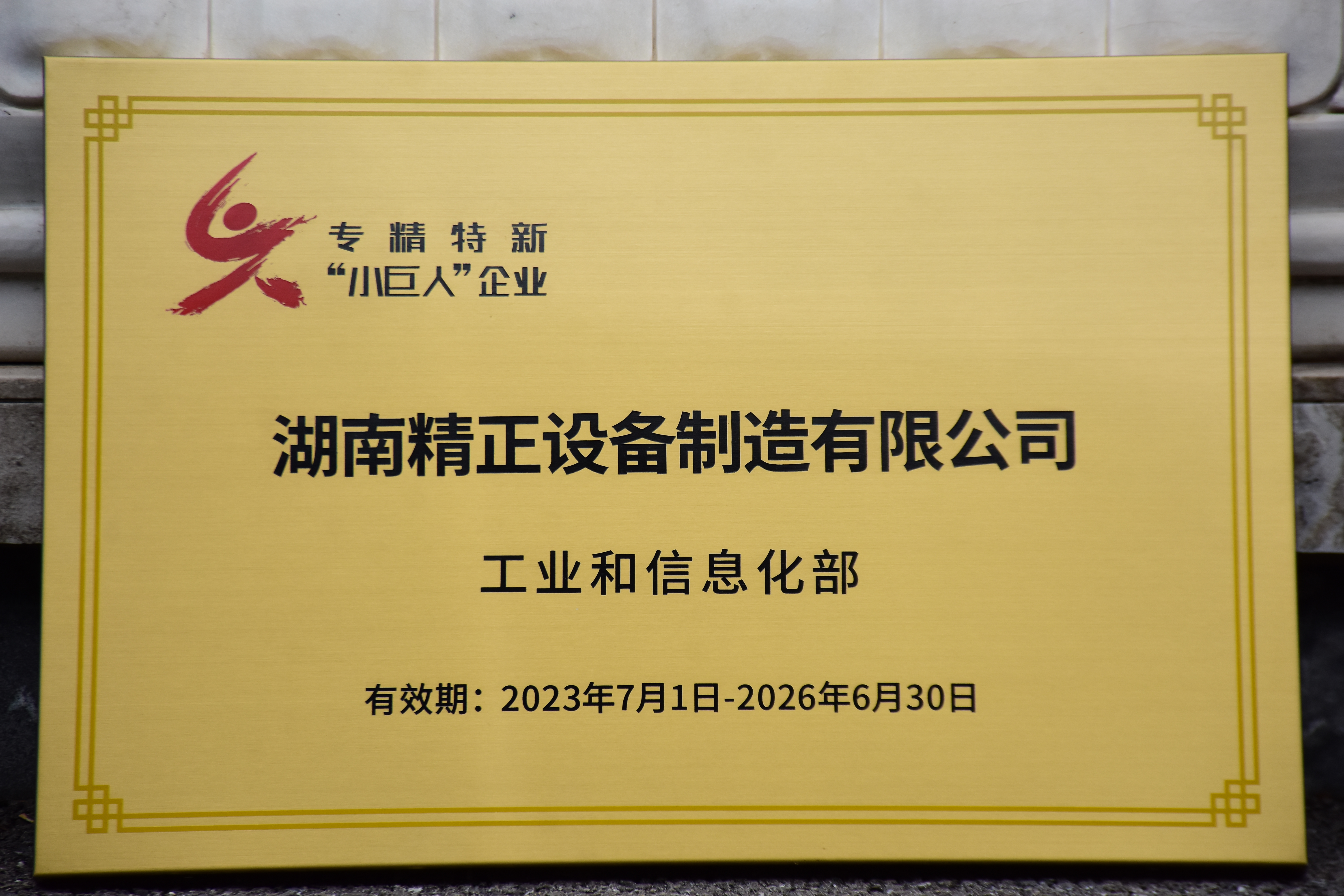 德赢在线注册获得“专精特新”小巨人企业